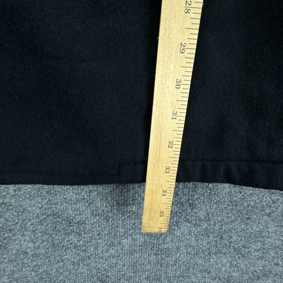 USN DSCP Quarterdeck Wool Overcoat Peacoat Mens‎ 40L Black Double Breasted - Picture 12 of 14